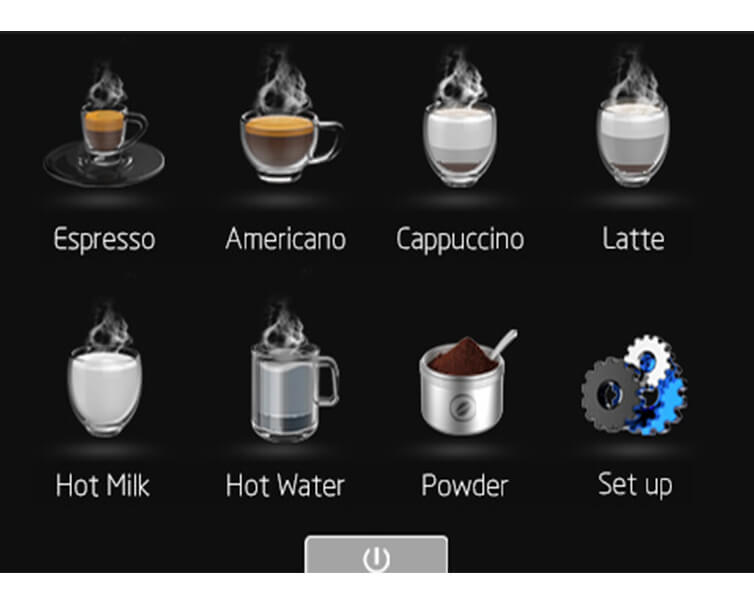 Automatic Coffee Machine With Milk Frother